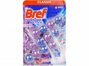 Odorizant WC Bref WC Power Aktiv 3buc (Lavanda) - Img 2