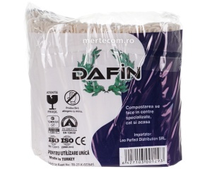 Palete cafea biodegradabile Dafin 500buc/set - Img 2