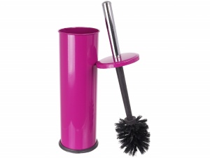 Perie wc fucsia Meco 831F H-36cm - Img 2