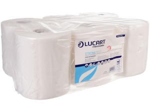 Prosop hartie rulou maxi extra-alb Lucart 861078 2straturi 100metri - Img 1