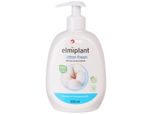 Sapun lichid crema Elmiplant 500ml (Bumbac si Provitamina B5)