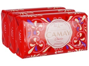 Sapun solid Camay 3x125gr (Classic)