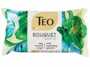Sapun solid Teo Bouquet Exotic 70gr - Img 1