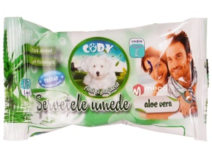 Servetele umede Cody 15buc - Img 1
