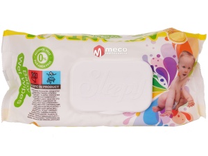 Servetele umede cu capac Sleepy Advantage 120buc