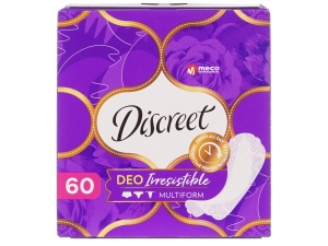 Absorbante Discreet Deo Iresistible 60 buc