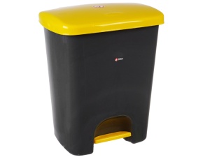 Cos gunoi cu pedala MZED2025G 25 litri (Galben)
