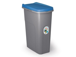 Cos gunoi modular colectare selectiva Home eco 40litri H-61cm (Albastru) - Img 1
