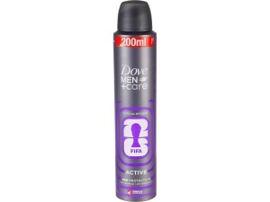 Deodorant spray Dove Men Care Active 200ml Fifa