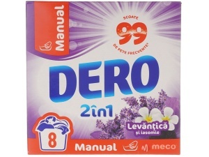 Detergent rufe manual Dero Levantica si Iasomie 400gr