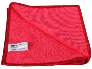Laveta microfibra Diversey Taski cod culoare 36x36cm rosu D7524828 - Img 1