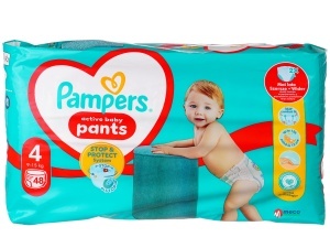 Pampers pants numarul 4 48 bucati