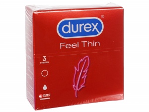 Prezervative Durex Feel Thin 3bucati - Img 1