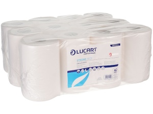 Prosop de hartie rulou mini alb Lucart 861093 2straturi 60metri - Img 1