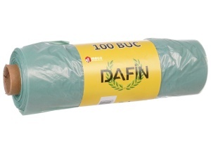 Sacose biodegradabile pe rola Dafin 5kg 100buc/set