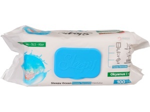 Servetele umede multisuprafete Sleepy Ocean 100 buc
