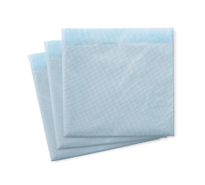 Aleze impermeabile albastre Celtex 40x60cm 12straturi 10buc/set - Img 1