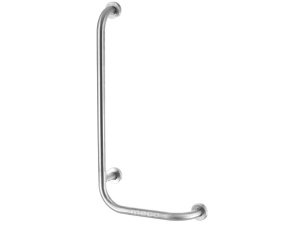 Bara inox L perete pentru persoane cu dizabilitati