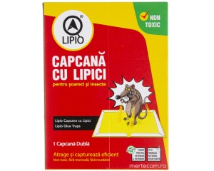 Capcana cu lipici pentru soareci si insecte Lipio - Img 1