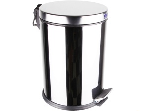 Cos gunoi inox lucios soft-close 12 litri Meco H-36 cm