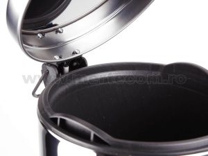 Cos gunoi inox lucios soft-close 12 litri Meco H-36 cm - Img 2