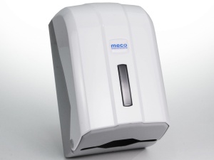 Dispenser alb hârtie igienică tip V - Img 2