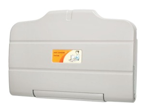 Masă înfășat bebeluși cu fixare perete Meco BT801 + 50 aleze 40x60cm - Img 3