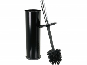 Perie wc neagra Meco 831S H-36cm - Img 2