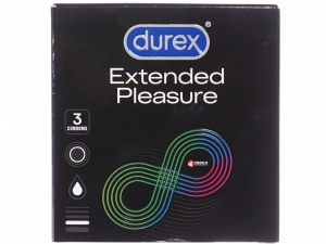 Prezervative Durex Extended Pleasure 3 bucati - Img 2