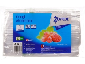 Pungi congelator Zorex 1 kg 100 bucati