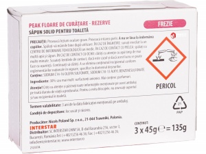Rezerve Peak Wc Floare de curatare 3x45g (Frezie) - Img 2