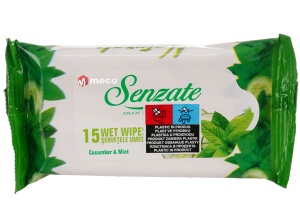 Servetele umede Senzate Cucumber & Mint 15 bucati