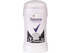 Deodorant stick Rexona Invisible on Black + White - Img 1