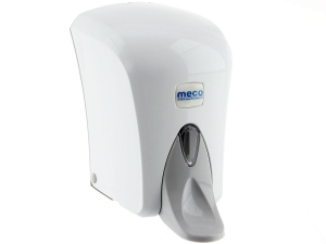 Dozator alb medical pentru săpun lichid Meco S6M 1 litru - Img 1