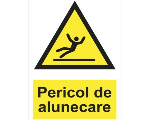 Eticheta Pericol de Alunecare 29x21cm A4