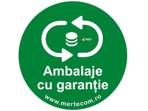 Etichete rotunde ambalaj cu garantie 19cm