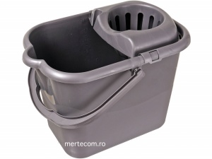 Galeata plastic cu storcator 15L Iacob - Img 1
