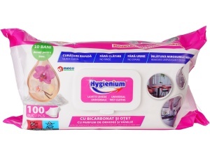 Hygienium servetele umede multisuprafete 100 bucati Orhidee si Vanilie