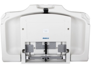 Masă înfășat bebeluși cu fixare perete Meco BT801 + 50 aleze 40x60cm - Img 4