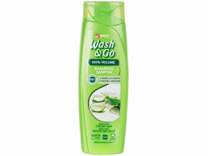 Sampon Wash&Go Aloe vera pentru par uscat 180ml