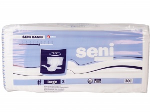 Scutece pentru adulti Seni Basic L 30 buc/set - Img 1