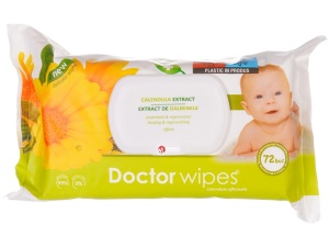 Servetele umede cu capac Doctor Wipe's 72buc Calendula - Img 1