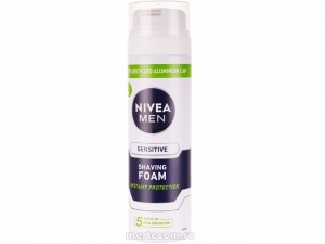Spuma de ras Nivea Men Sensitive Instant Protection 200ml