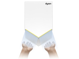 Uscător mâini Dyson Airblade HU02 1600W Alb - Img 1