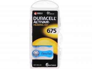 Baterii aparat auditiv Duracell 675 6bucati - Img 2