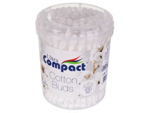 Betisoare de urechi Ultra Compact 100bucati