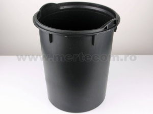 Cos gunoi inox lucios soft-close 12 litri Meco H-36 cm - Img 3