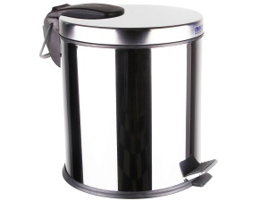 Cos gunoi inox lucios soft-close 20 litri Meco H-36 cm