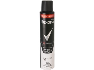 Deodorant spray Rexona Men 200ml Invisible Black&White