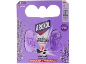 Gel antimolii Aroxol 2 bucati